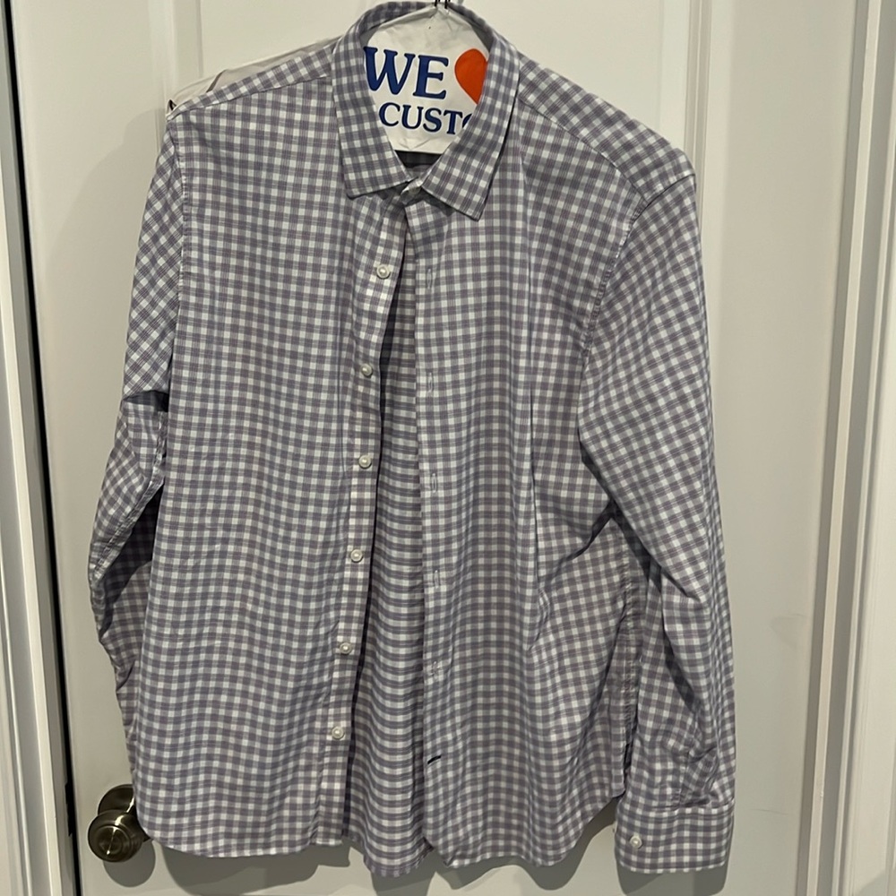 Bonobos dress shirt (checkered)